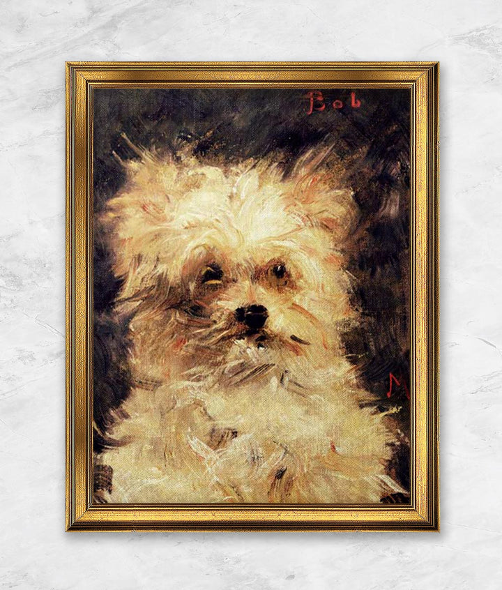 "Head of a Dog - Bob" | Edouard Manet