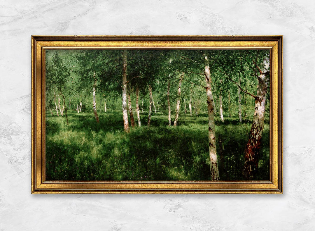 "Birkenhain" | Isaak Iljitsch Lewitan