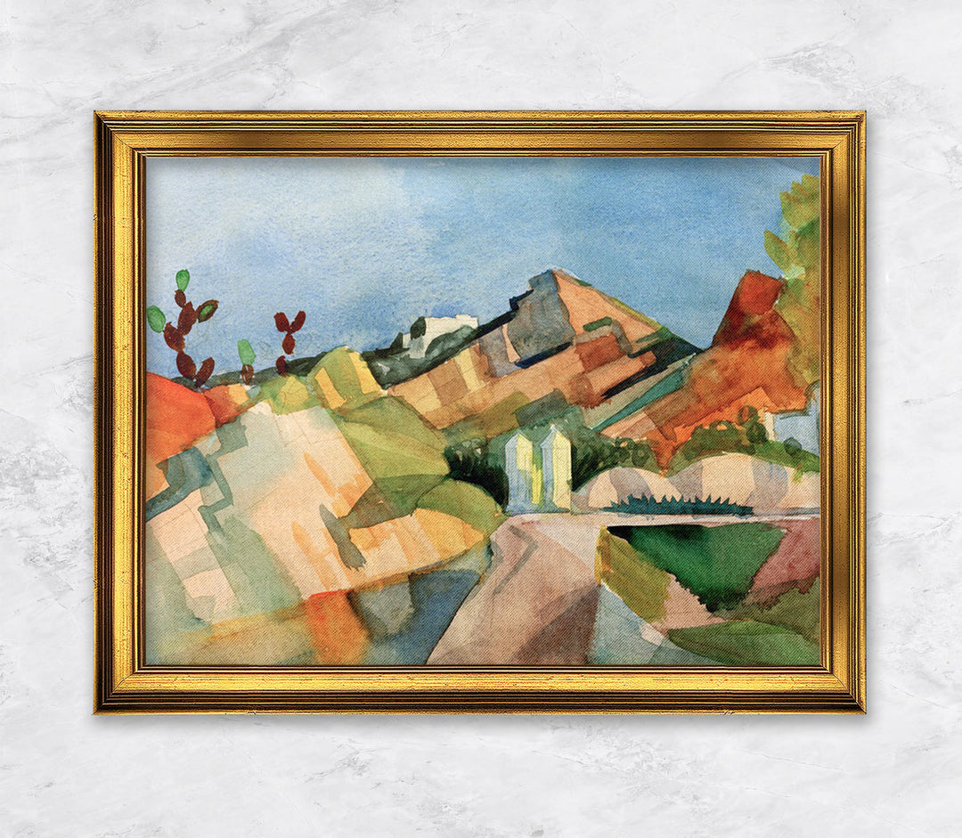 "Felsige Landschaft" | August Macke