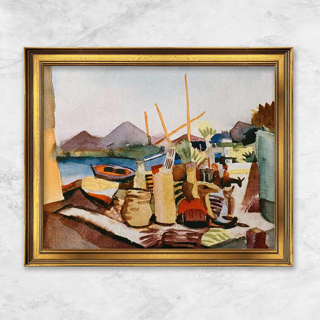 "Landschaft bei Hammamet" | August Macke