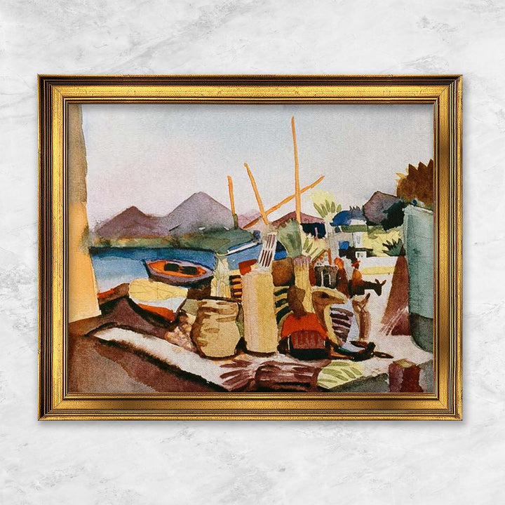 "Landschaft bei Hammamet" | August Macke