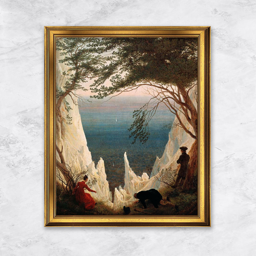 "Kreidefelsen auf Rügen" | Caspar David Friedrich