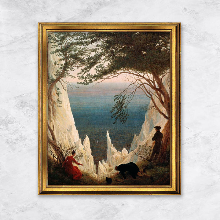 "Kreidefelsen auf Rügen" | Caspar David Friedrich