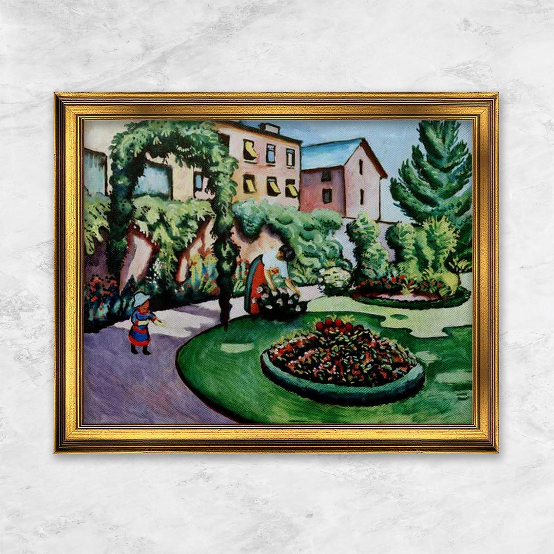 "Der Macke’sche Garten in Bonn" | August Macke