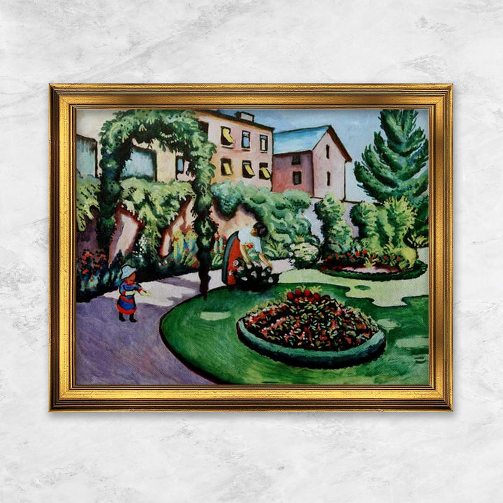 "Der Macke’sche Garten in Bonn" | August Macke