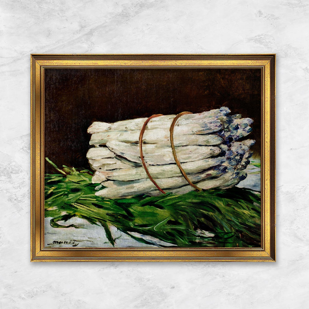 "Botte d'asperges (Spargelstillleben)" | Edouard Manet