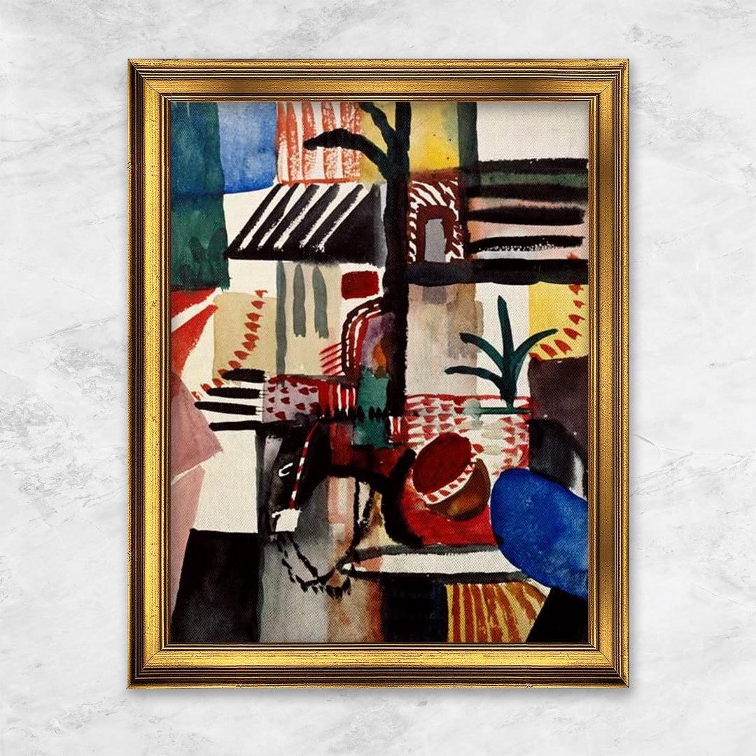 "Mann mit Esel" | August Macke