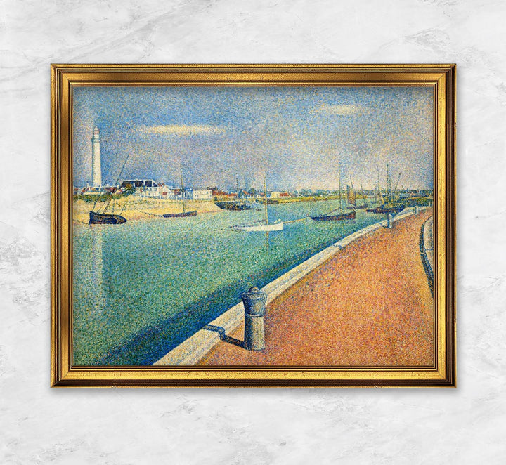 "Le chenal des Gravelines, Petit-Fort-Philippe" | Georges Seurat