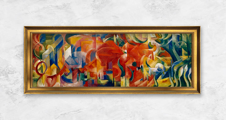 "Spielende Formen" | Franz Marc