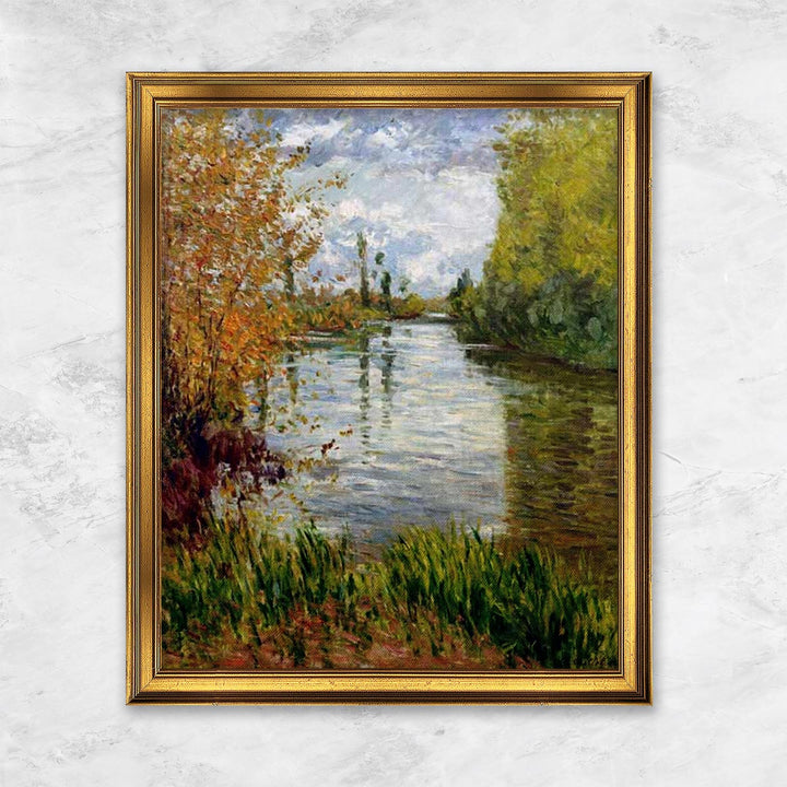 "Nebenarm der Seine" | Gustave Caillebotte