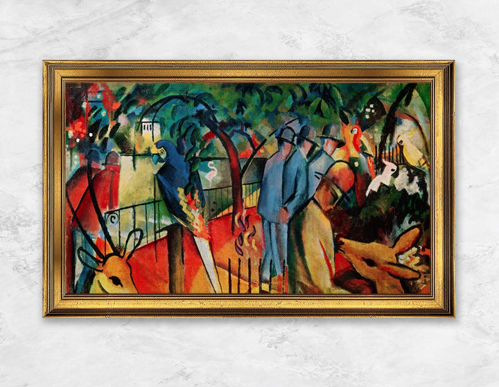 "Zoologischer Garten 1" | August Macke