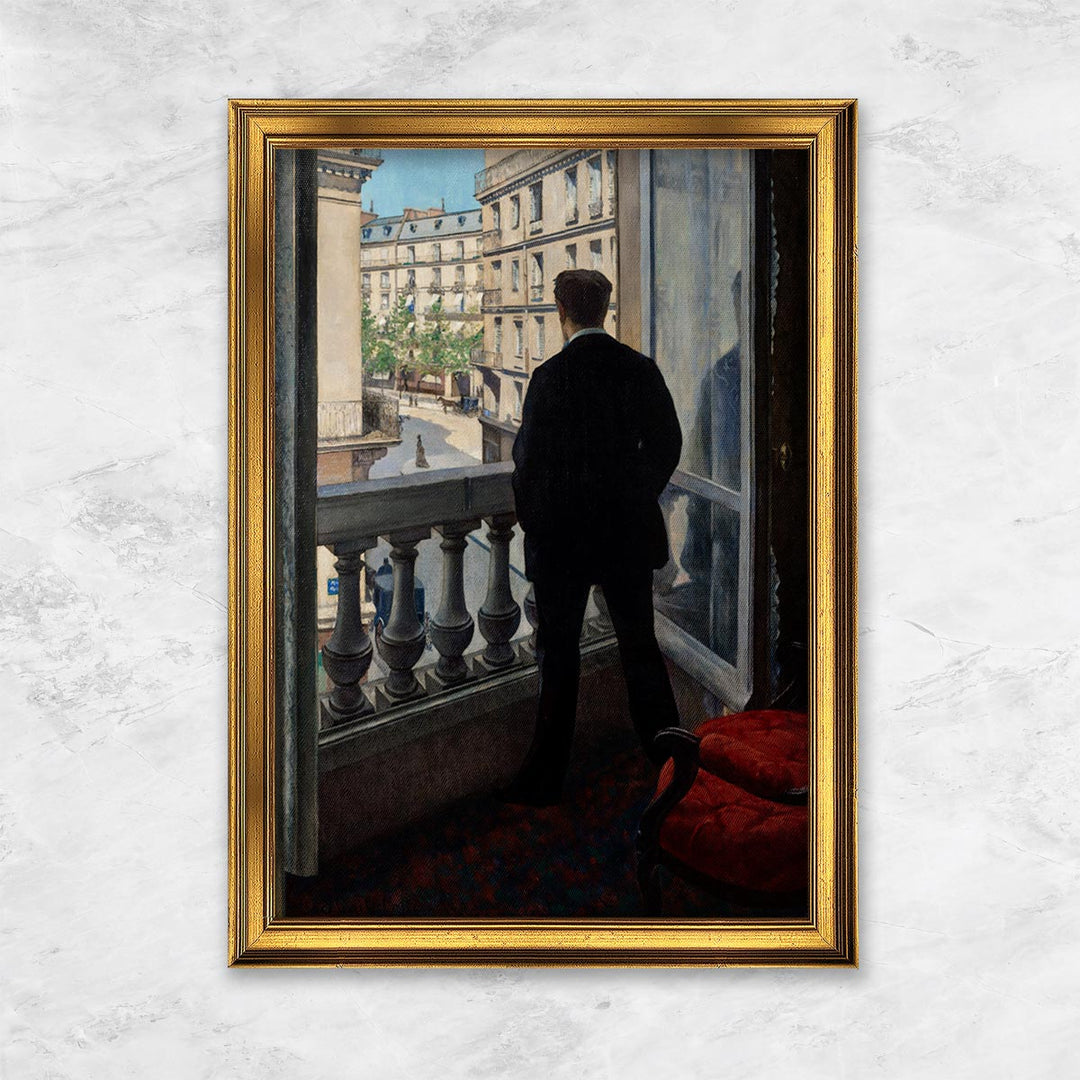 "Mann am Fenster" | Gustave Caillebotte