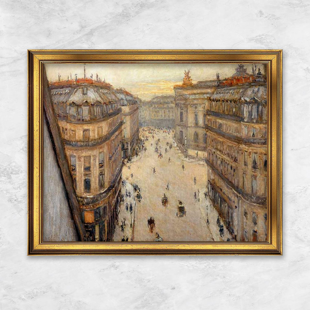 "Rue Halevy" | Gustave Caillebotte