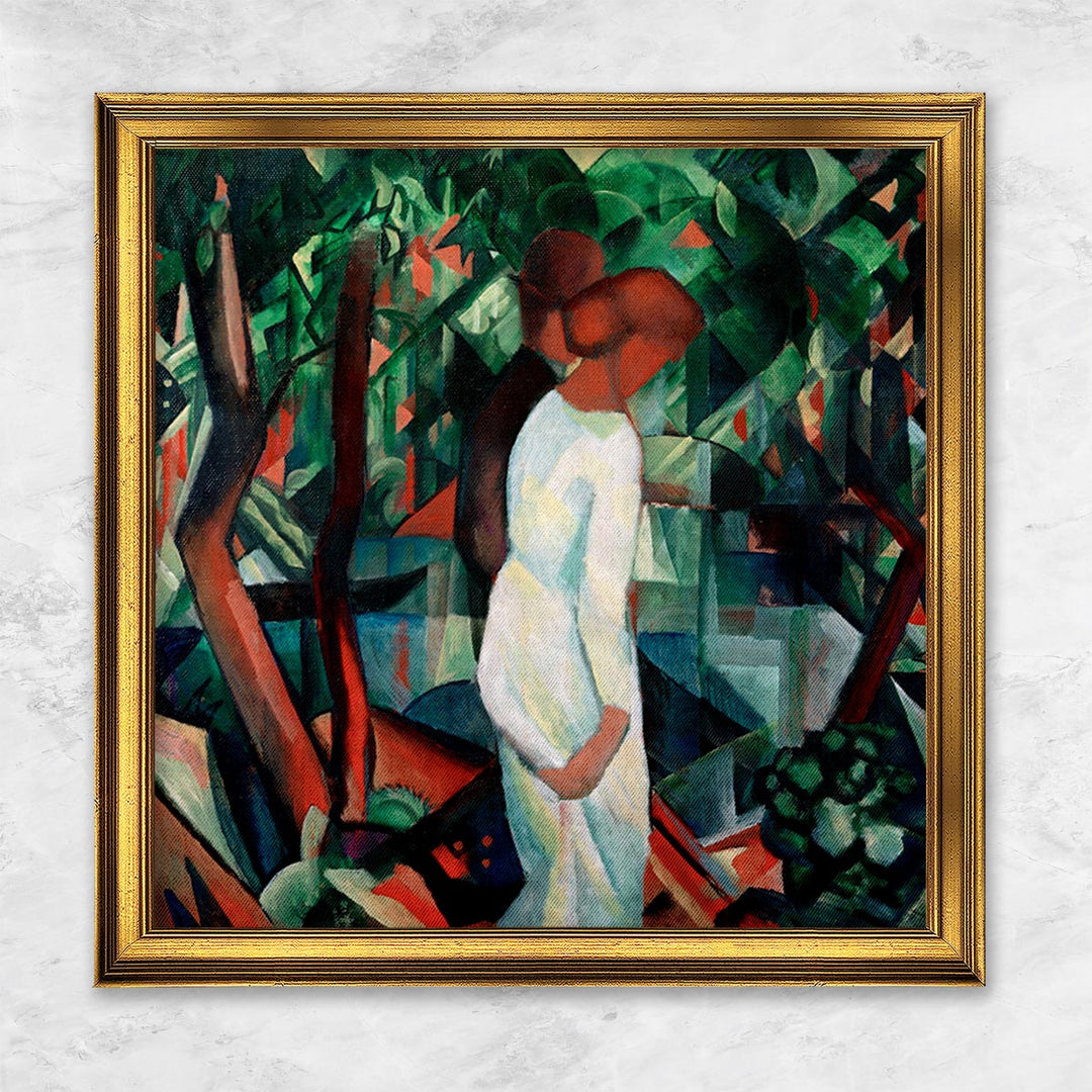 "Paar im Walde" | August Macke