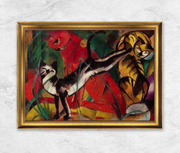 "Drei Katzen" | Franz Marc