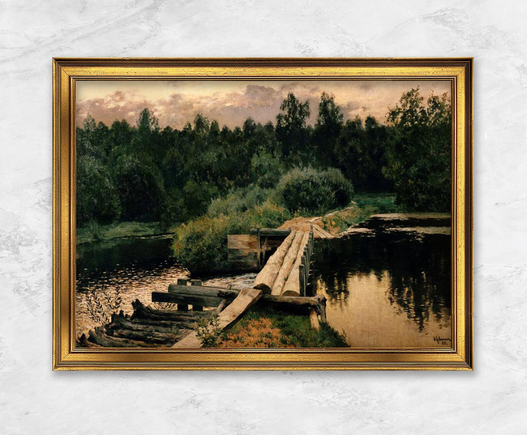 "An der Untiefe" | Isaak Iljitsch Lewitan