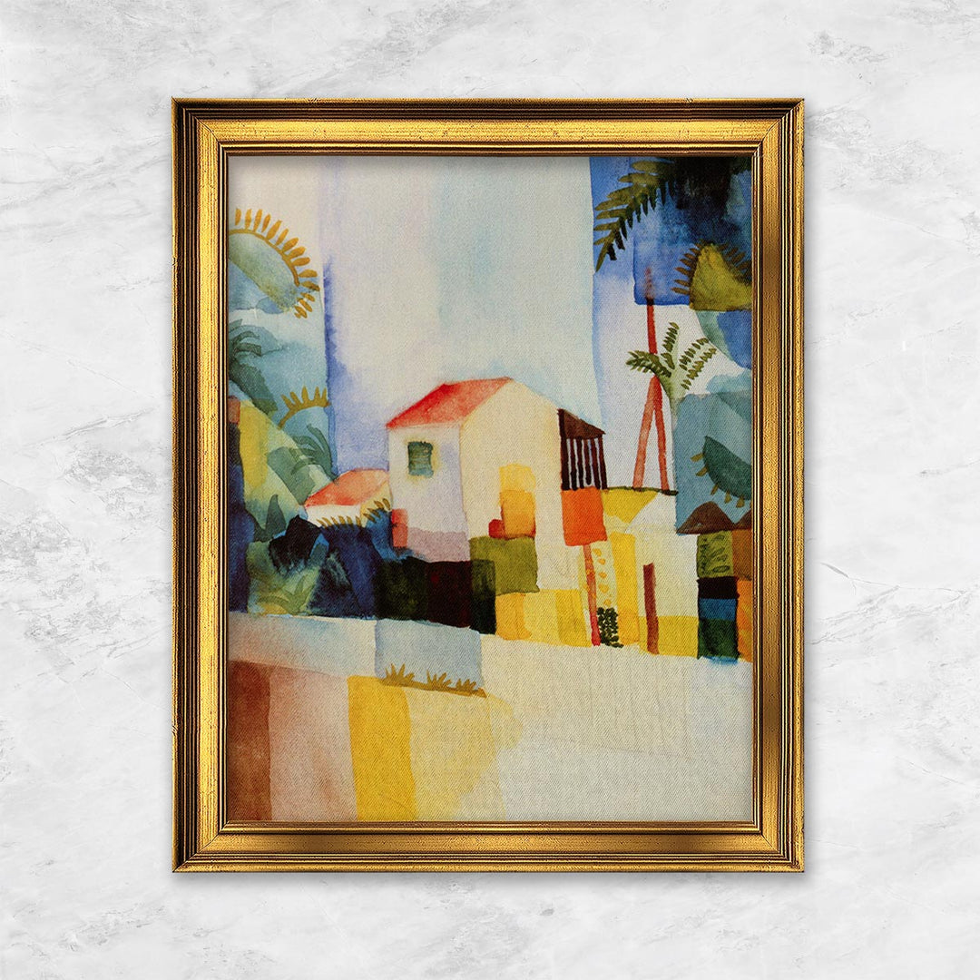 "Helles Haus" | August Macke