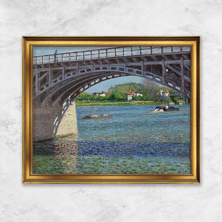 "Die Brücke bei Argenteuil" | Gustave Caillebotte
