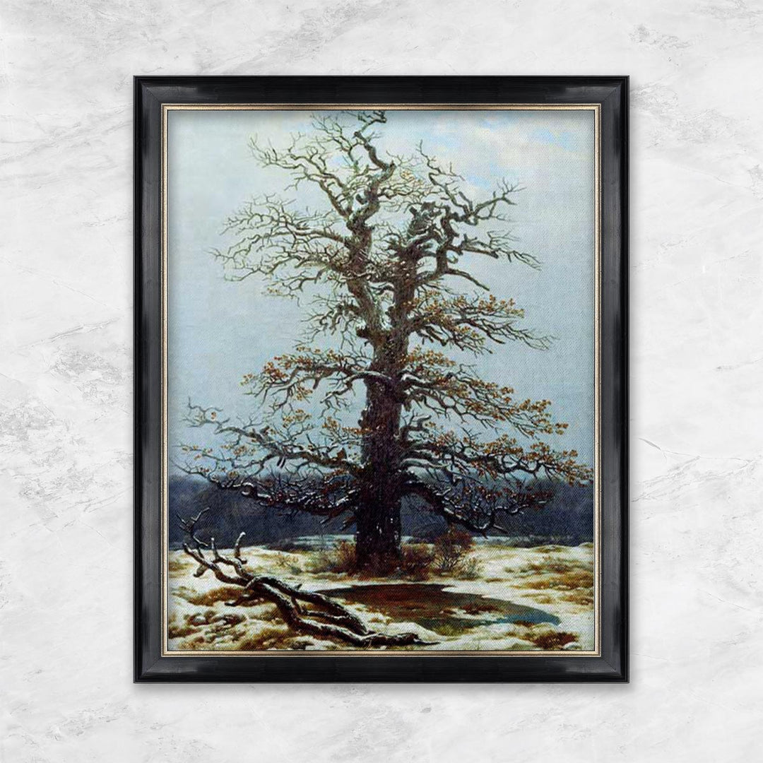 "Eiche im Schnee" | Caspar David Friedrich