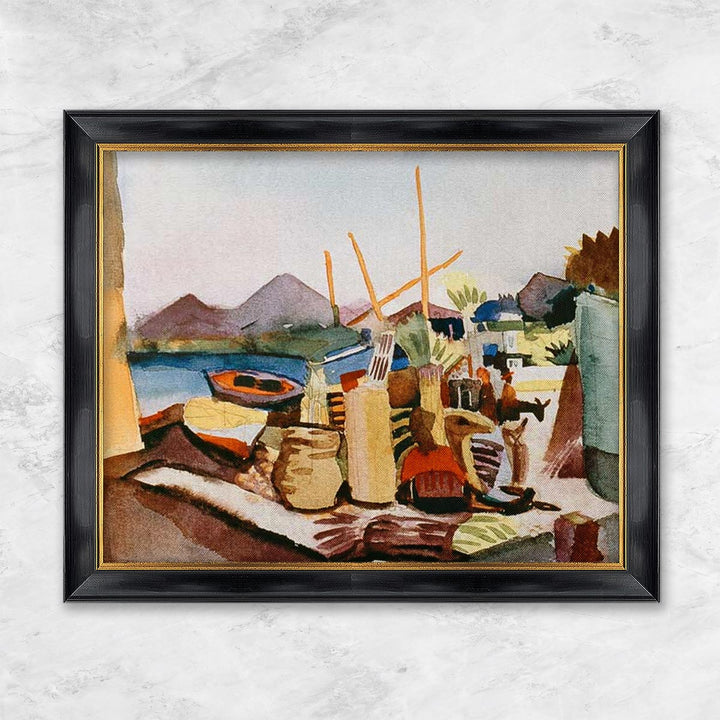 "Landschaft bei Hammamet" | August Macke