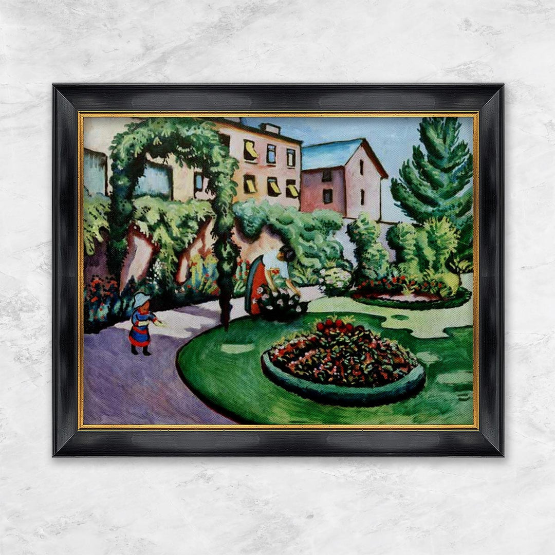 "Der Macke’sche Garten in Bonn" | August Macke