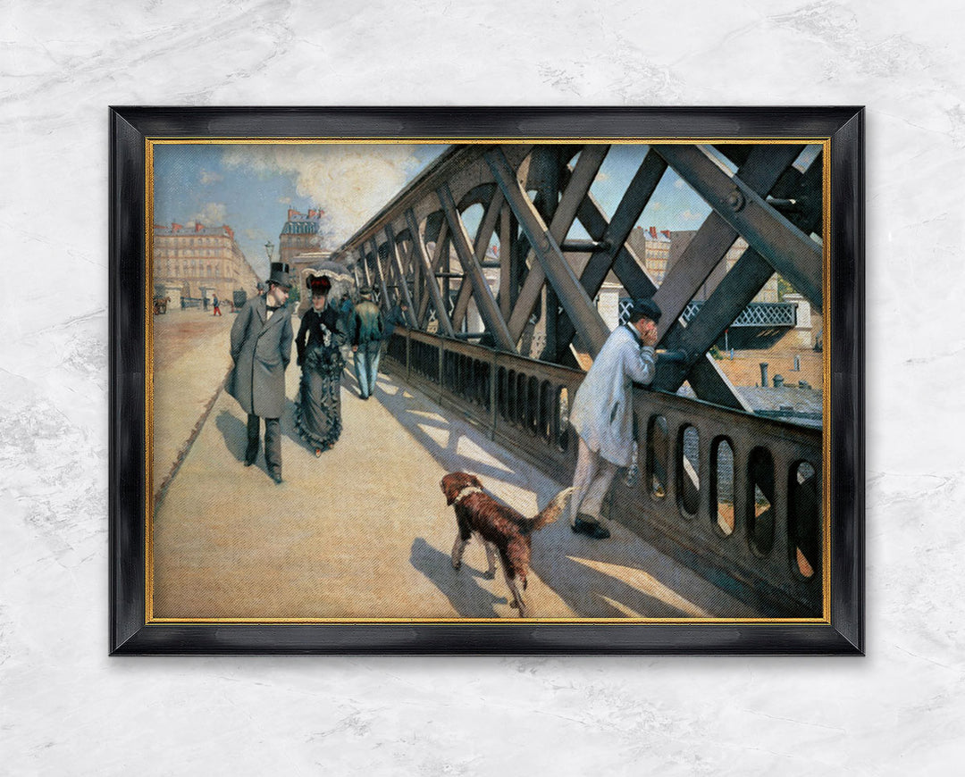 "Auf der Europabrücke" | Gustave Caillebotte