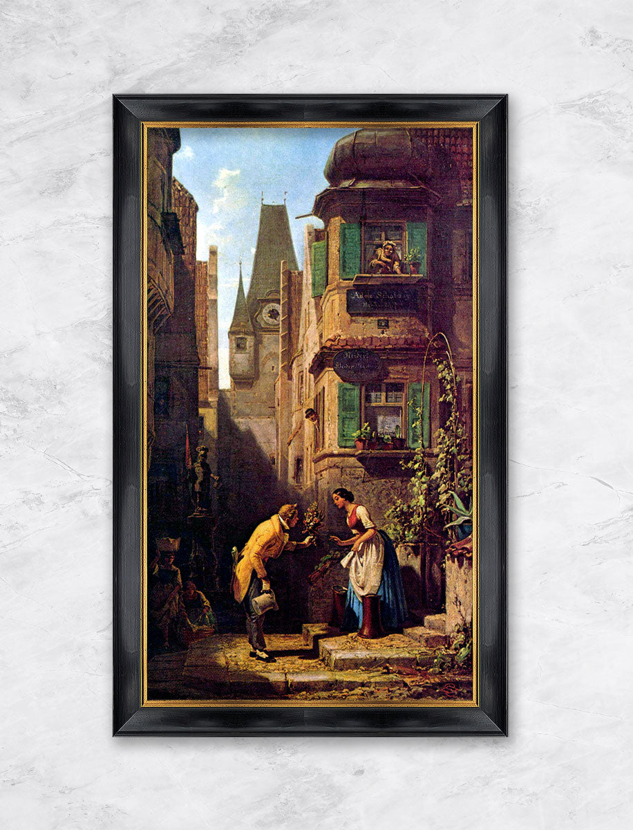 "Der ewige Hochzeiter" | Carl Spitzweg