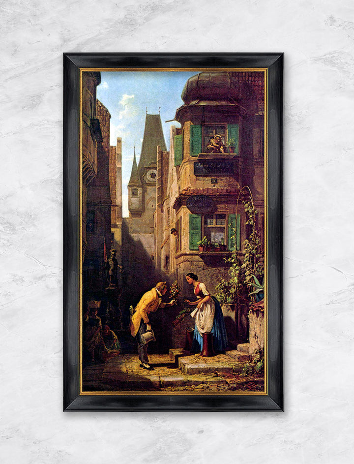 "Der ewige Hochzeiter" | Carl Spitzweg