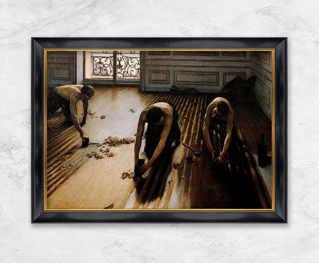"Die Parkett-Hobler" | Gustave Caillebotte