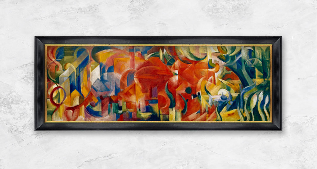 "Spielende Formen" | Franz Marc