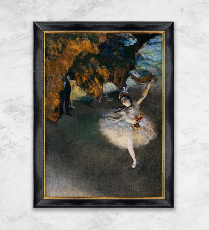 "The Star, or Dancer on the stage" | Edgar Degas