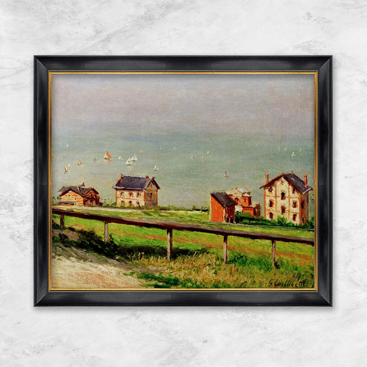 "Regatten auf dem Meer" | Gustave Caillebotte