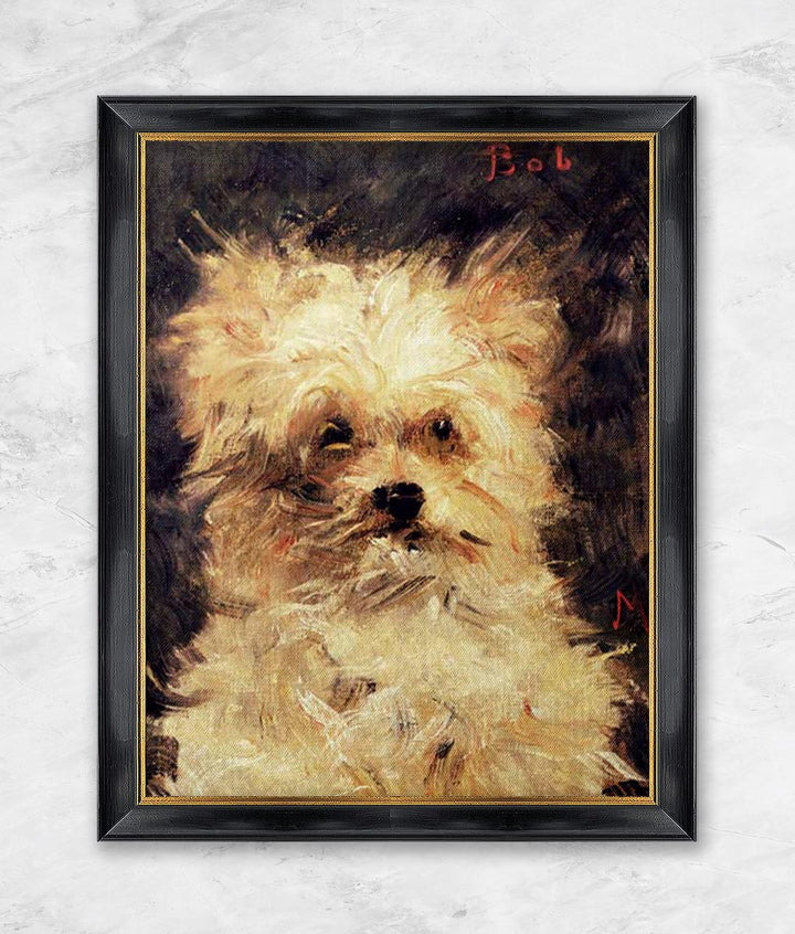"Head of a Dog - Bob" | Edouard Manet