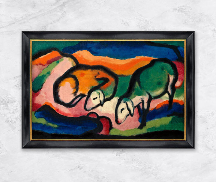 "Schafe" |  Franz Marc
