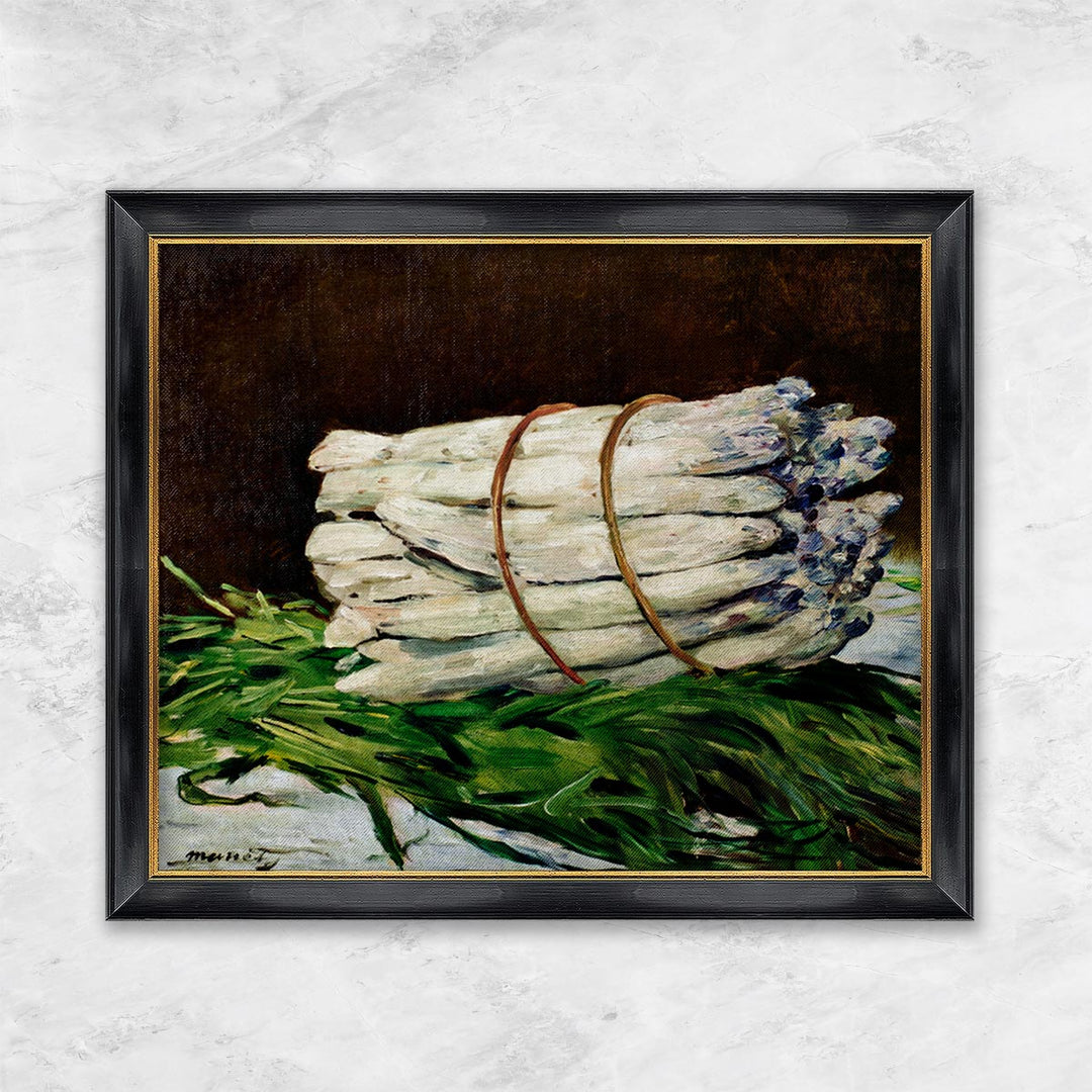 "Botte d'asperges (Spargelstillleben)" | Edouard Manet