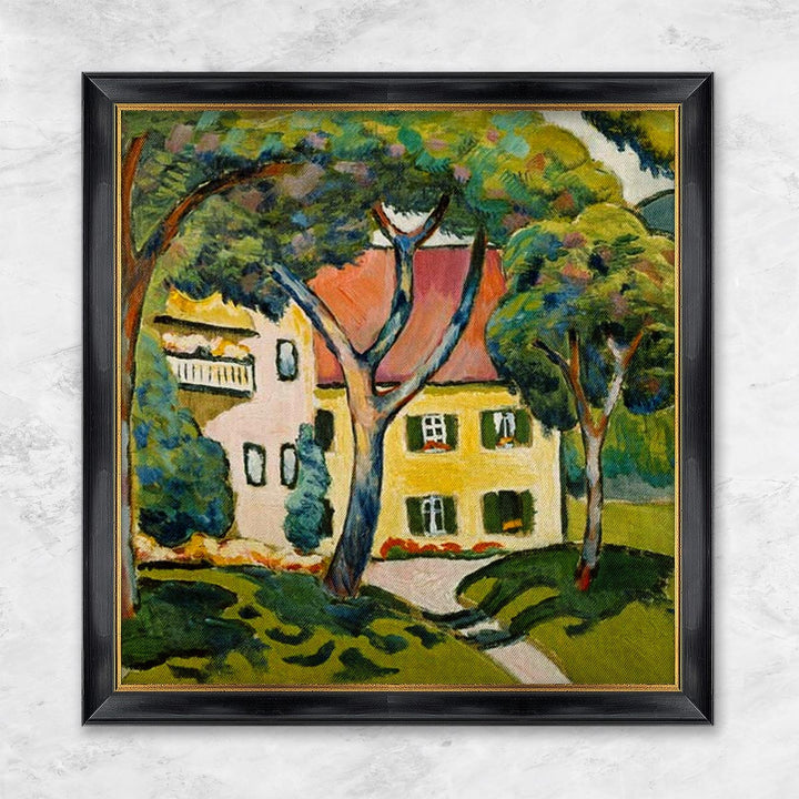"Staudacherhaus am Tegernsee" | August Macke