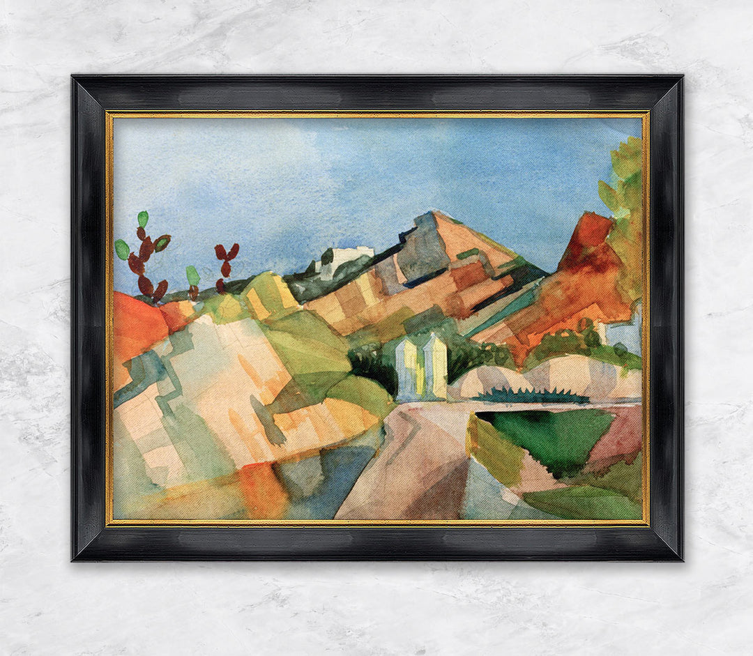 "Felsige Landschaft" | August Macke