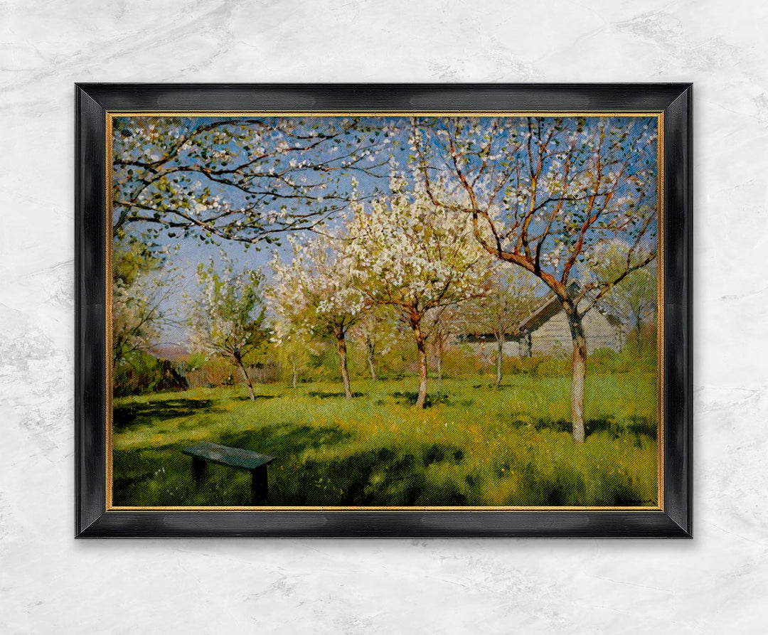 "Apfelbäume blühen" | Isaak Iljitsch Lewitan