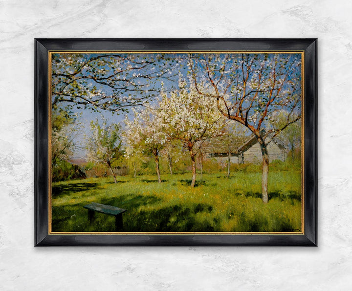 "Apfelbäume blühen" | Isaak Iljitsch Lewitan