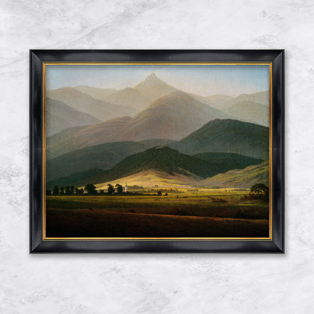 "Riesengebirgslandschaft" | Caspar David Friedrich