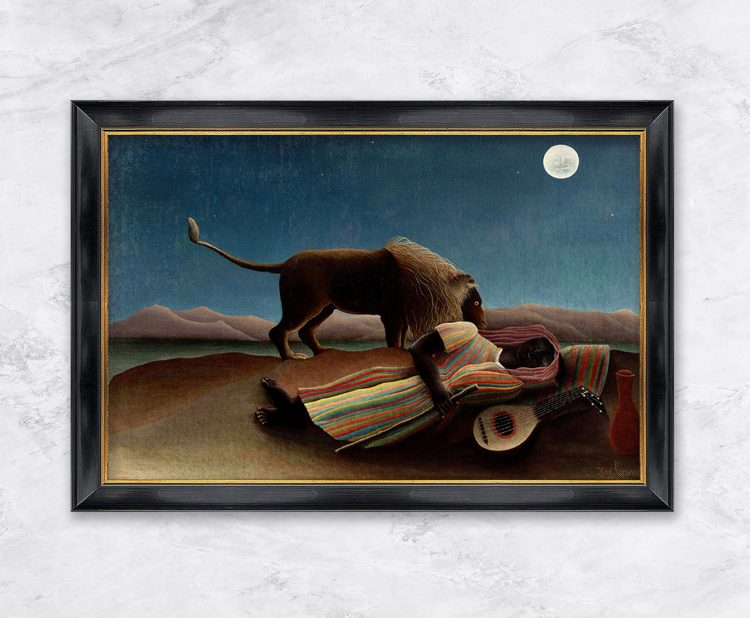 "Die schlafende Zigeunerin" | Henri Julien Félix Rousseau