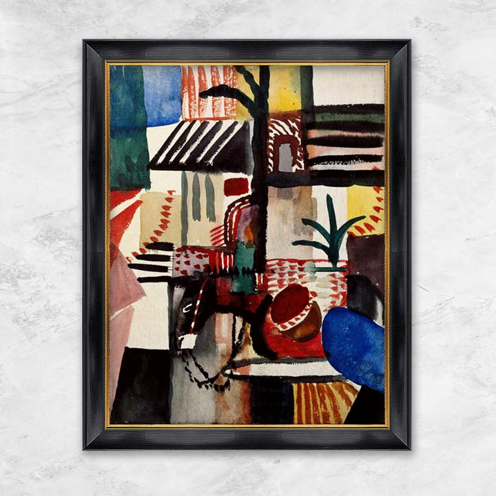 "Mann mit Esel" | August Macke