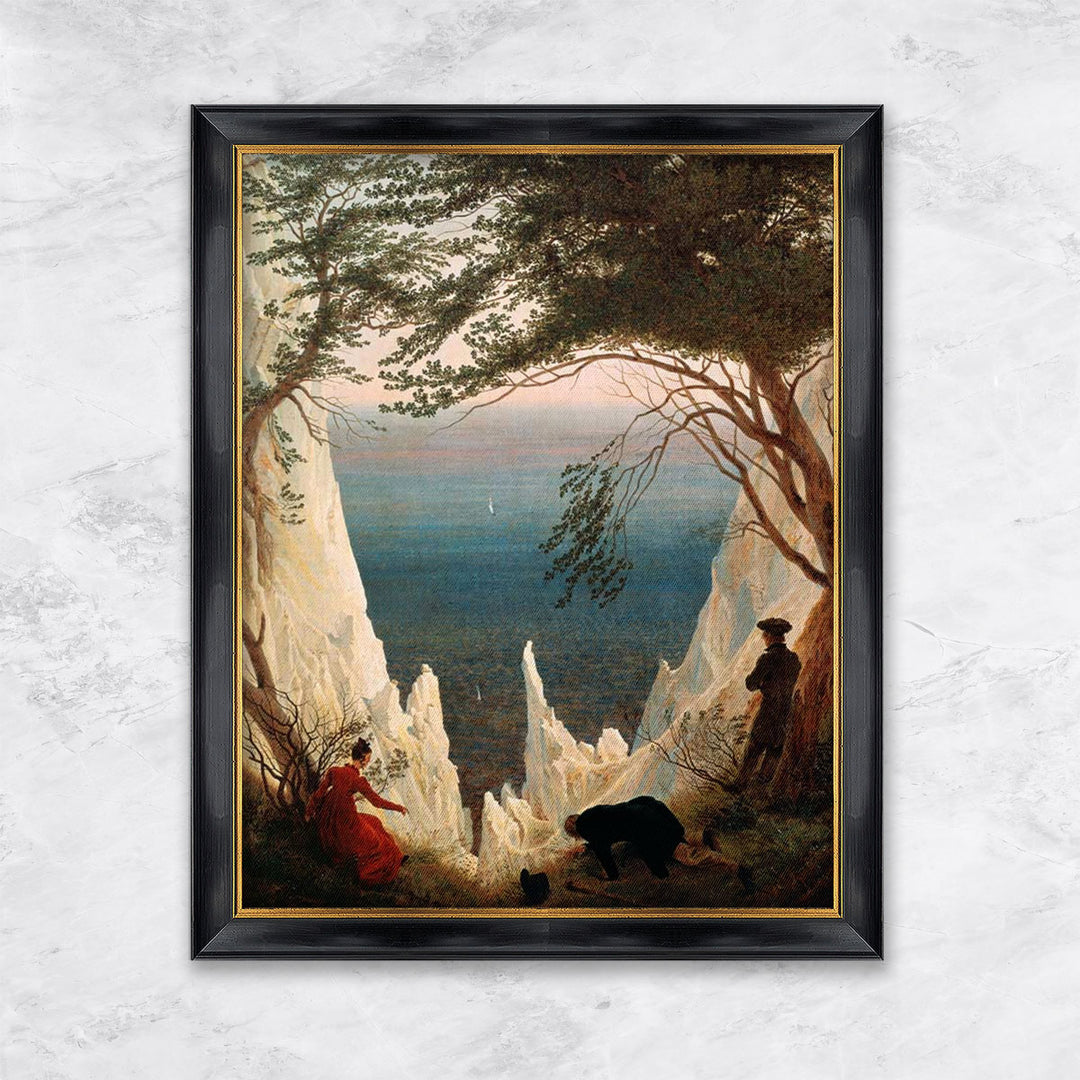 "Kreidefelsen auf Rügen" | Caspar David Friedrich