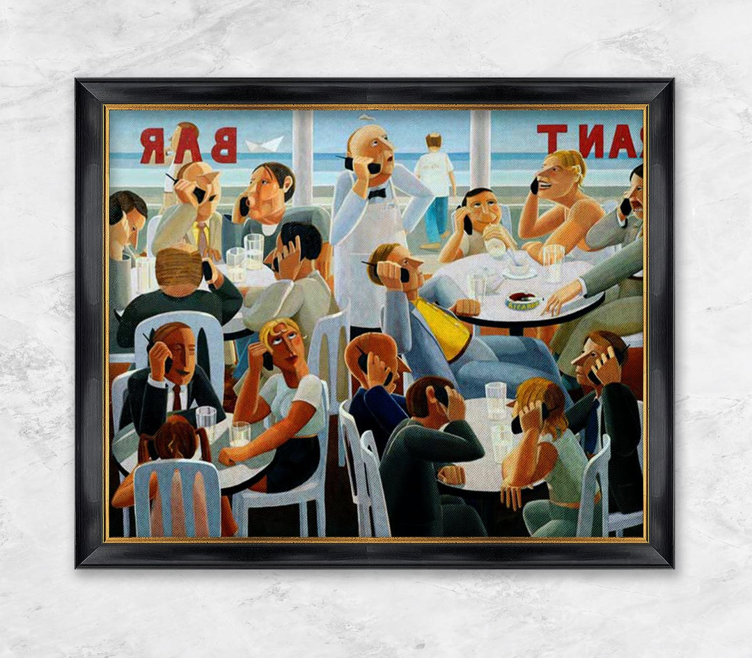 "Ich sollte mir vielleicht ein Handy kaufen" | Gerard Teichert