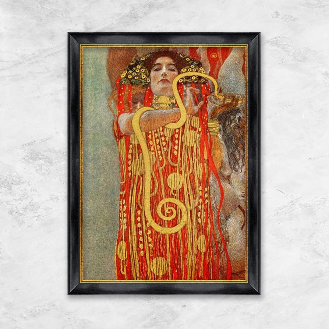 "Hygieia. Detail aus der Medizin" | Gustav Klimt