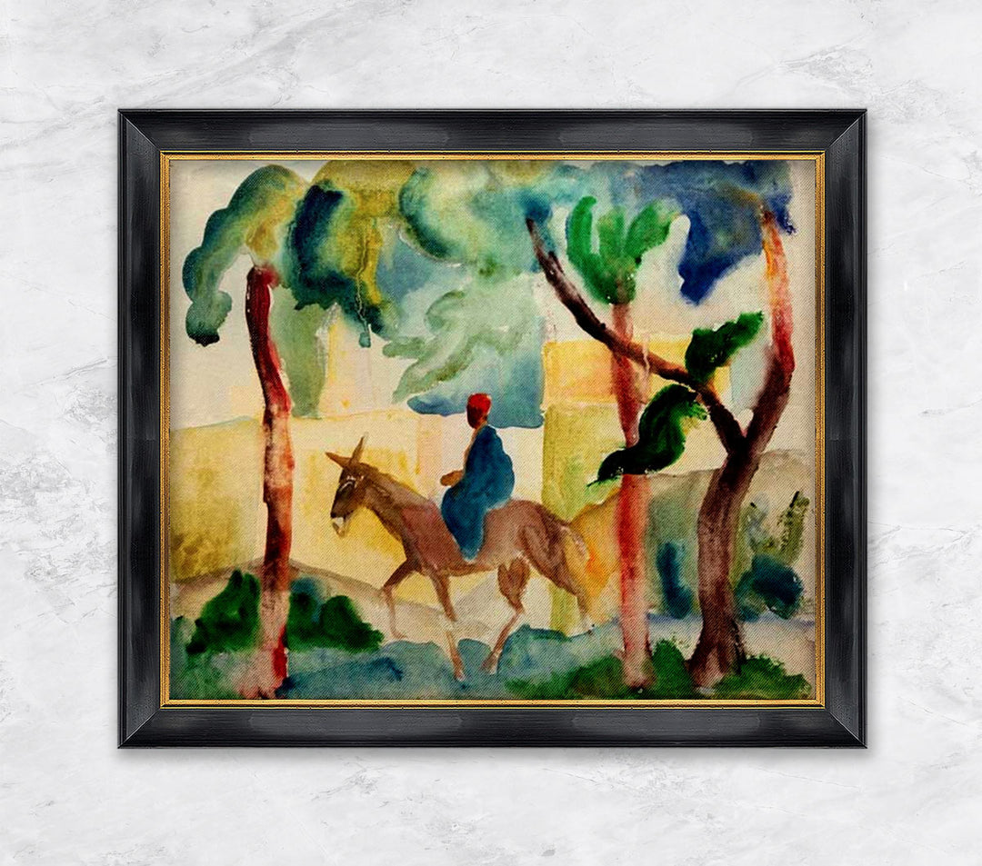 "Eselreiter" | August Macke