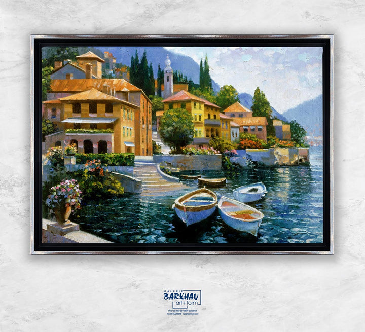 "Lake Como Landing" | Howard Behrens