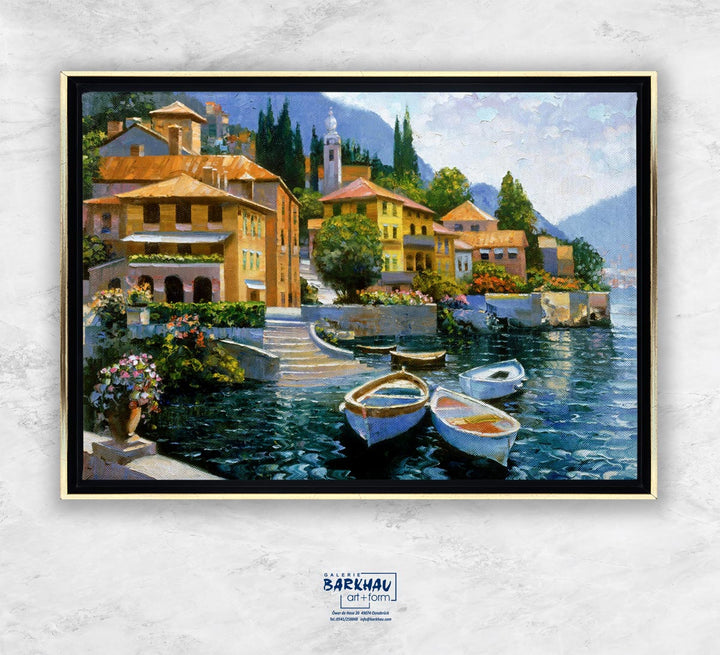 "Lake Como Landing" | Howard Behrens