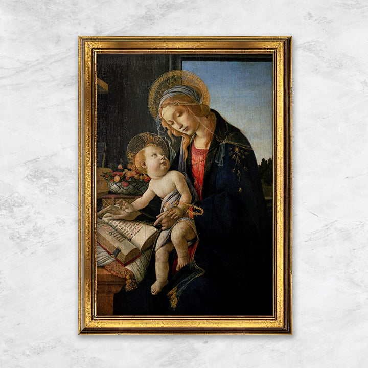 "Maria mit dem Buch" | Sandro Botticelli