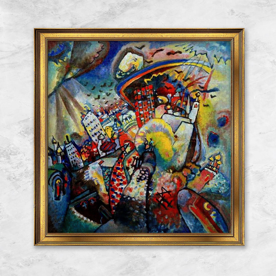 "Red Square in Moscow" | Wassily Kandinsky